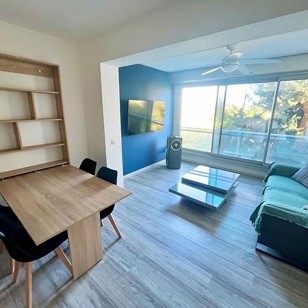 Apt Golfe Juan - 5Min Des Plages - Parking Privee - Piscine Rooftop Vallauris Buitenkant foto