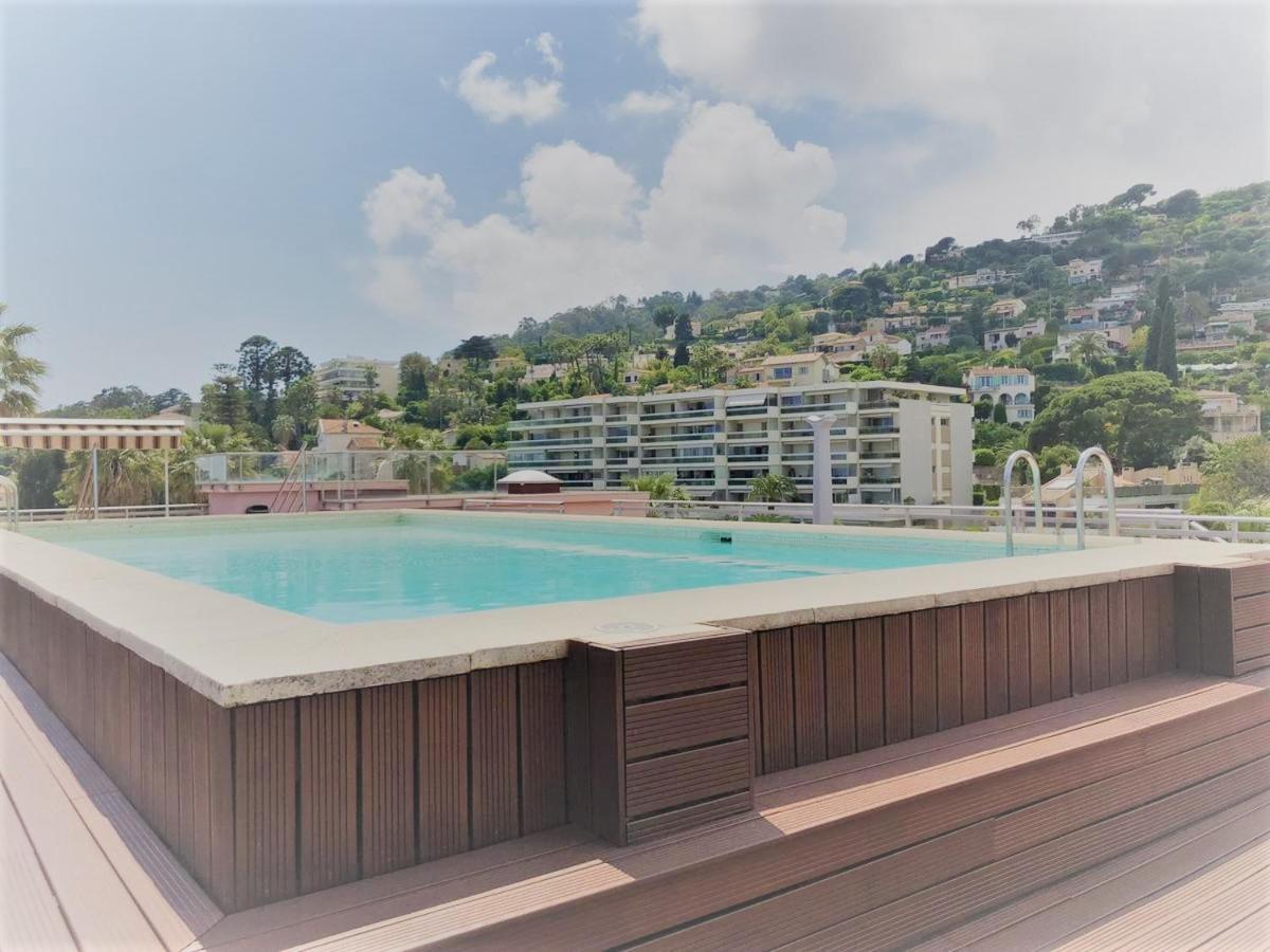 Apt Golfe Juan - 5Min Des Plages - Parking Privee - Piscine Rooftop Vallauris Buitenkant foto