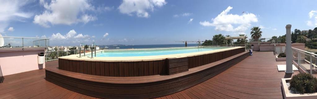 Apt Golfe Juan - 5Min Des Plages - Parking Privee - Piscine Rooftop Vallauris Buitenkant foto