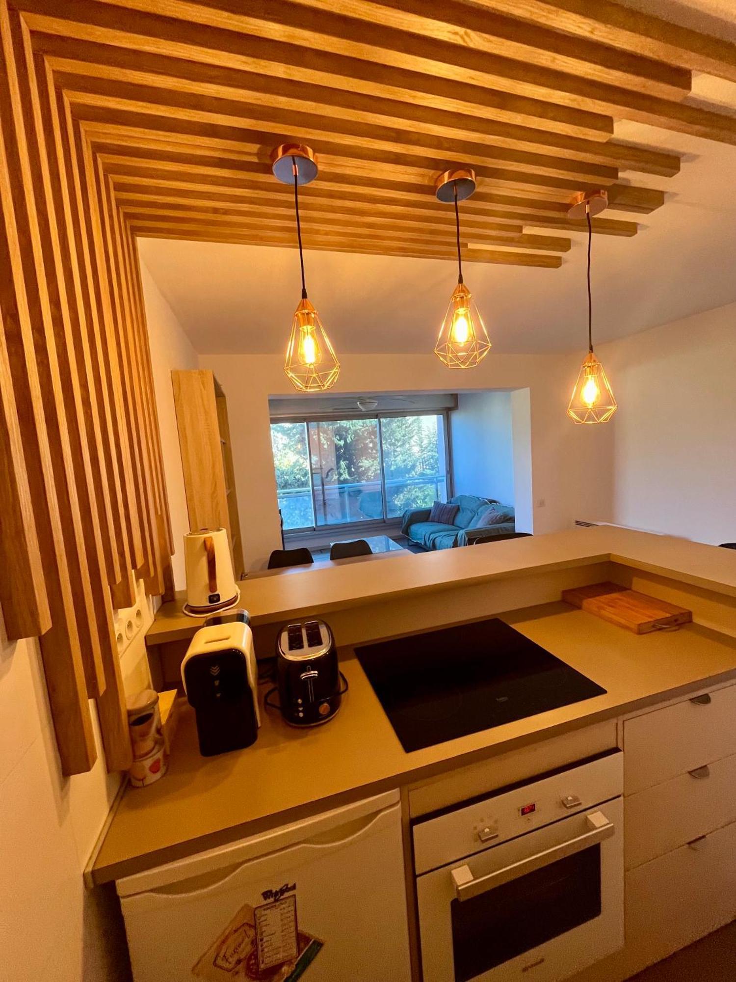 Apt Golfe Juan - 5Min Des Plages - Parking Privee - Piscine Rooftop Vallauris Buitenkant foto